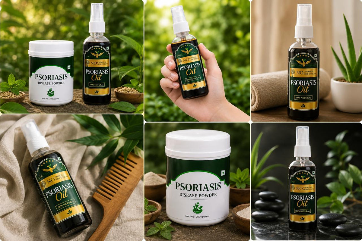 Psoriasis Herbal Relief Oil